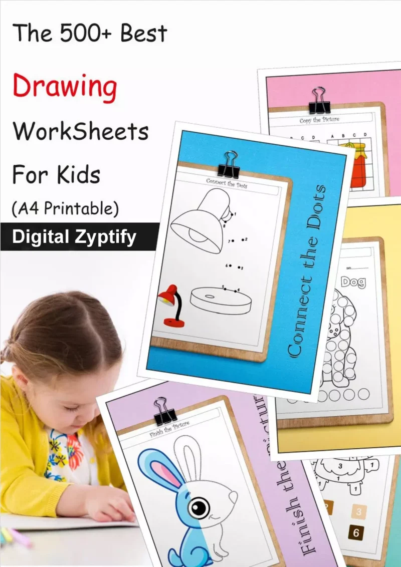 The 500+ Best Drawing Worksheets for Kids